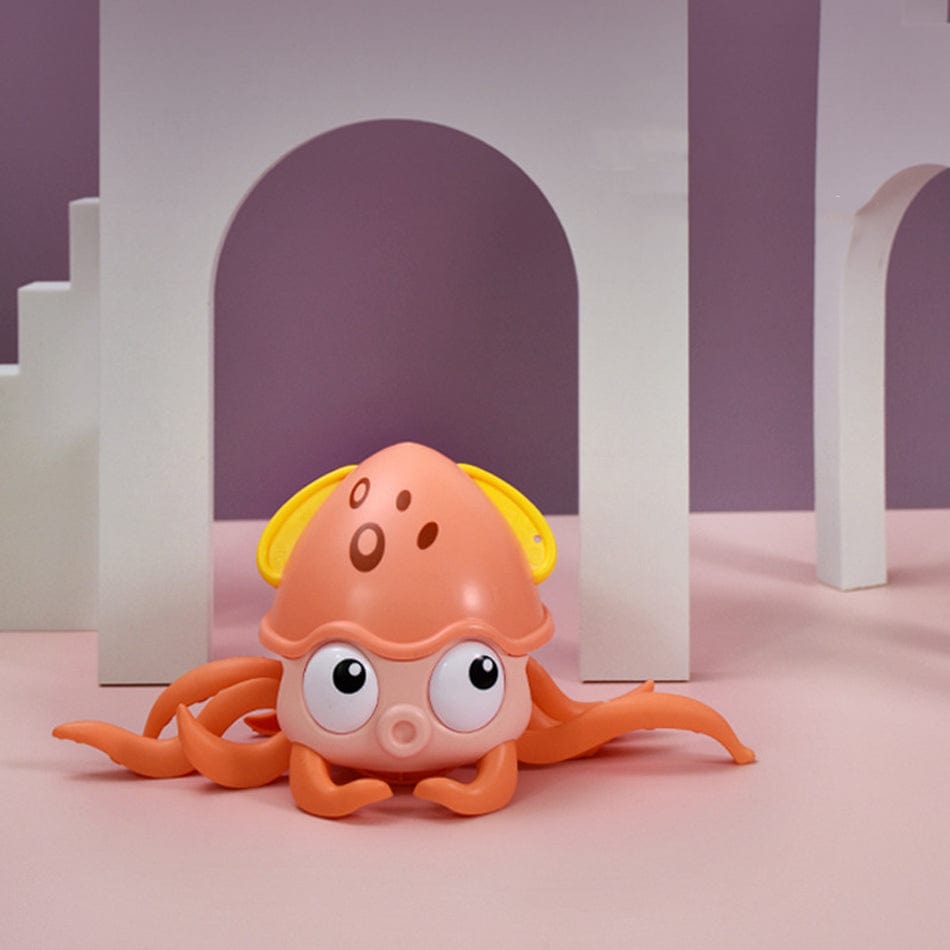 Baby Essentials-8 Crawling Octopus Baby Bath Toy