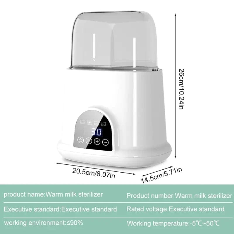 Cosy Snuggles white Smart Thermostat Baby Bottle Heater and Sterilizer