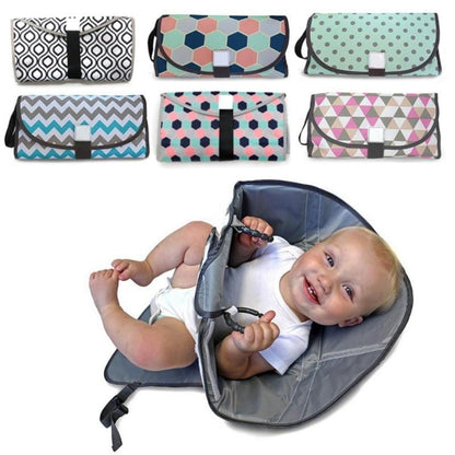 Baby Essentials-4 3-in-1 Hands-Free Folding Diaper Bag
