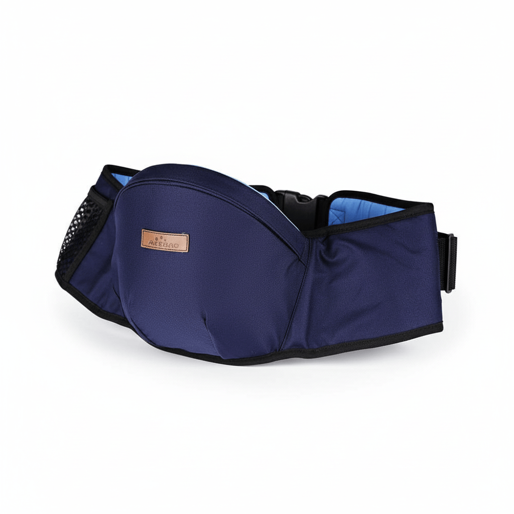 Baby Essentials-4 Blue Ergonomic Baby Hip-Waist Carrier