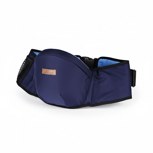 Baby Essentials-4 Blue Ergonomic Baby Hip-Waist Carrier
