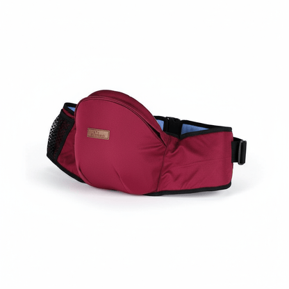 Baby Essentials-4 Red Ergonomic Baby Hip-Waist Carrier