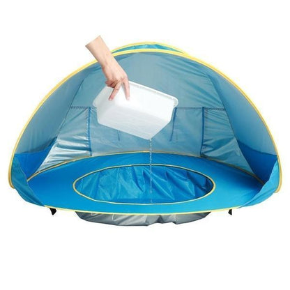 Baby Essentials-4 UV Protection Pop-Up Baby Beach Tent