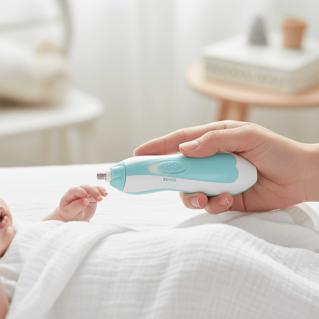 Baby Essentials-5 Painless Electric Baby Nail Trimmer