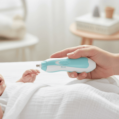 Baby Essentials-5 Painless Electric Baby Nail Trimmer