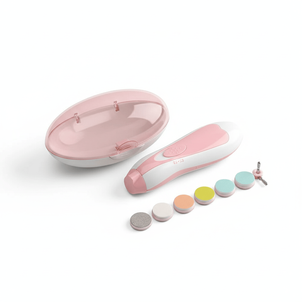 Baby Essentials-5 Painless Electric Baby Nail Trimmer