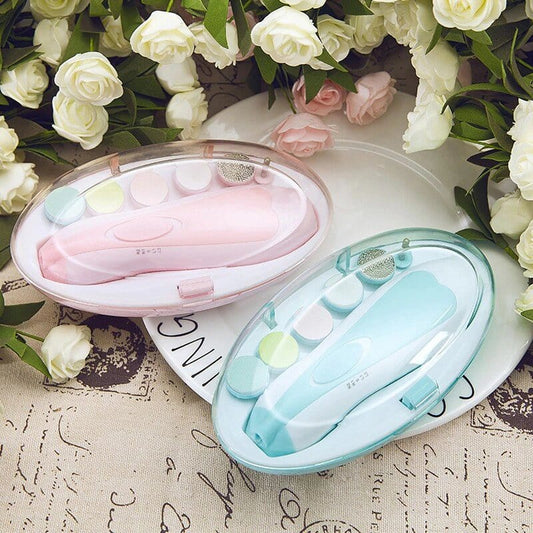 Baby Essentials-5 Painless Electric Baby Nail Trimmer
