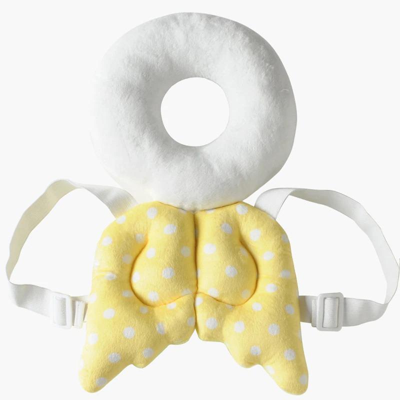 Baby Essentials-5 Yellow Baby Head Protection Pillow