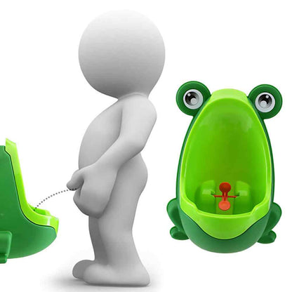 Baby Essentials-6 Frog Shape Wall-Mounted Urinate Trainer