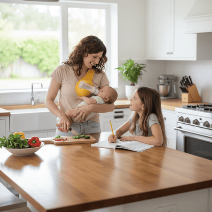 Baby Essentials-7 Baby Hand Free Bottle Holder