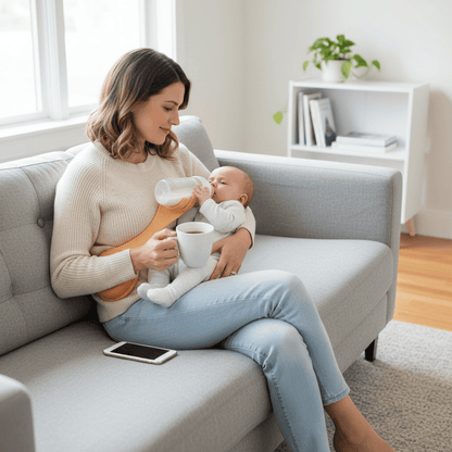 Baby Essentials-7 Baby Hand Free Bottle Holder