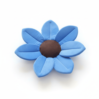 Baby Essentials-7 Blue Soft Blossom Baby Bath Cushion