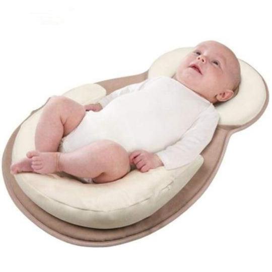 Baby Essentials-7 Brown Nest Crib Folding Baby Bed