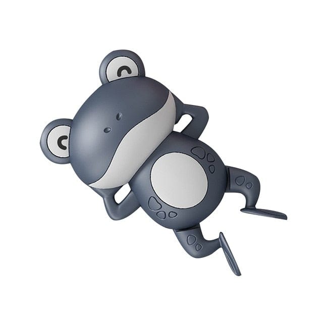Baby Essentials-8 Blue Frog Baby Bath Toys for Fun