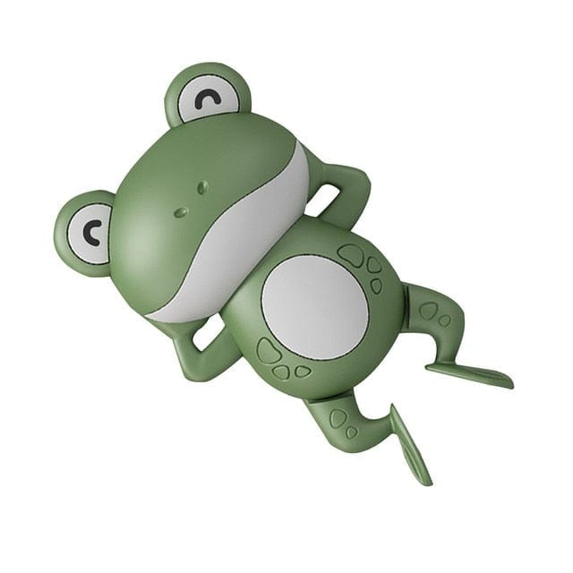 Baby Essentials-8 Green Frog Baby Bath Toys for Fun