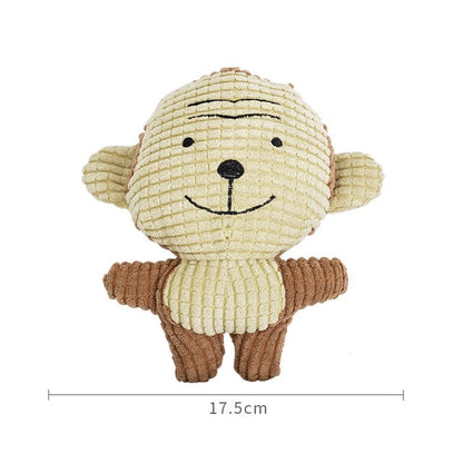 Baby Essentials-8 Monkey Squeaky Baby Toy