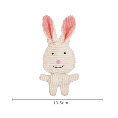 Baby Essentials-8 Rabbit Squeaky Baby Toy