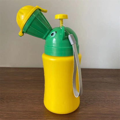 Baby Essentials-8 Yellow for Boys Portable Baby Urinal Pot
