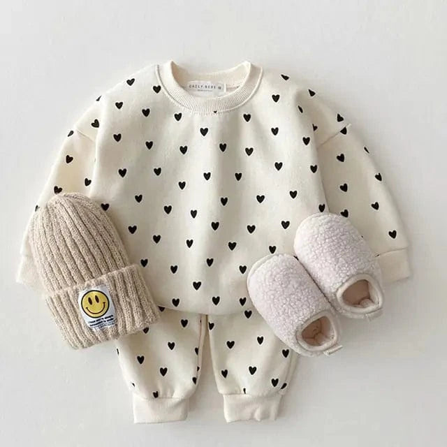 Cosy Snuggles Beige / 12M The Full Heart Baby Clothing Set