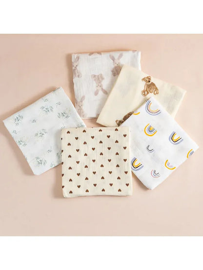 Cosy Snuggles Blankets & Swaddles Cotton Muslin Swaddle Blanket