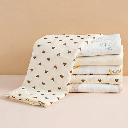 Cosy Snuggles Blankets & Swaddles Cotton Muslin Swaddle Blanket