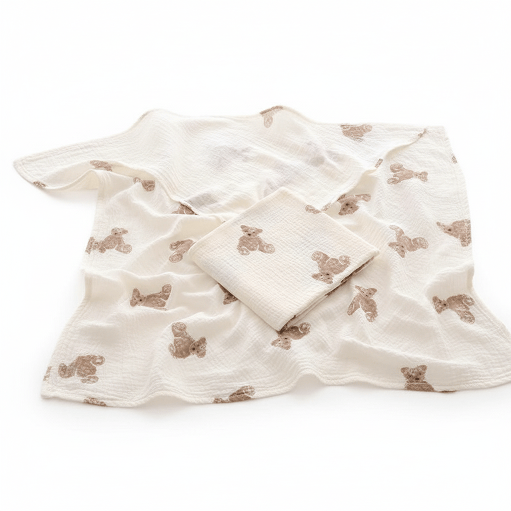 Cosy Snuggles Blankets & Swaddles Cotton Muslin Swaddle Blanket