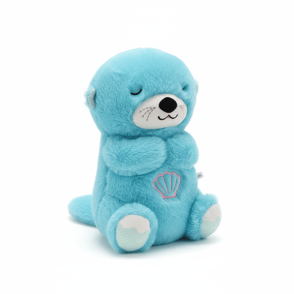 Cosy Snuggles Blue Calm-Otter Soothing Plush with Music