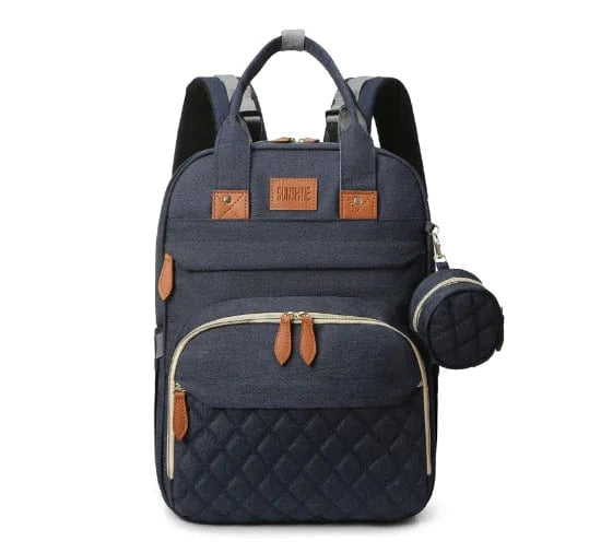 Cosy Snuggles Blue Portable Diaper Changing Backpack
