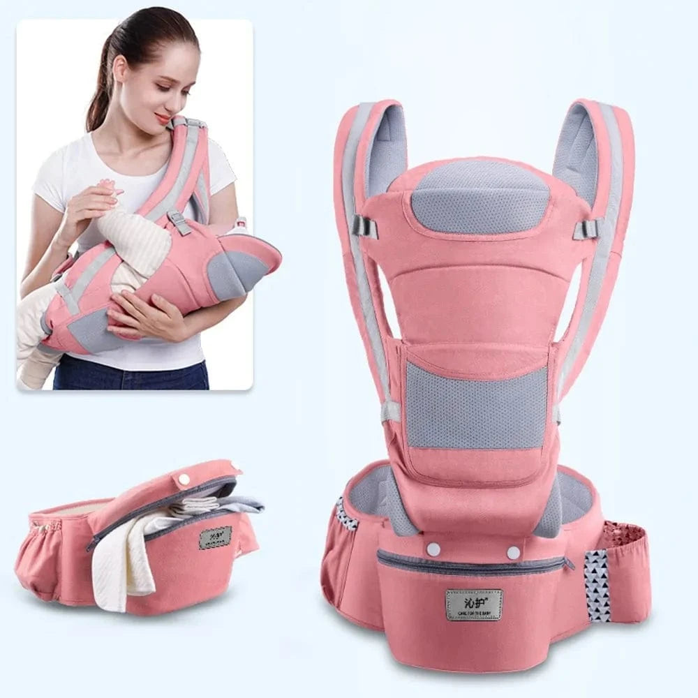 Cosy Snuggles Cherry Pink seasons / 71 to 110 Centimeter Ultimate Baby Carrier Backpack (0-48 Months)