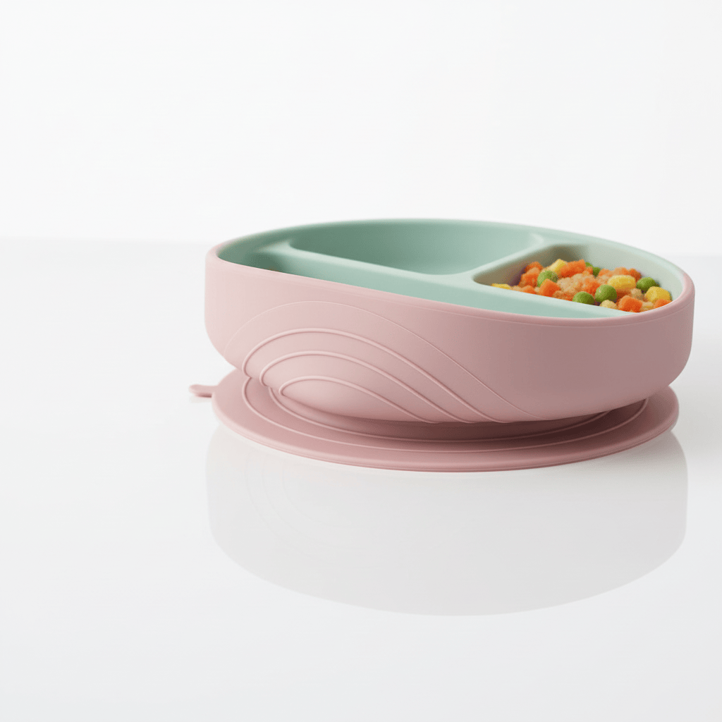 Cosy Snuggles Feeding Baby Feeding Set – 6 or 8-Piece Silicone Tableware Collection