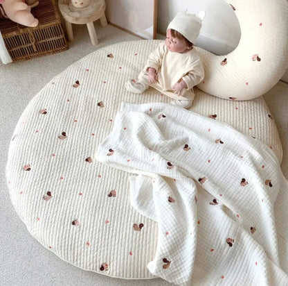Cosy Snuggles Infant Round Crawling Play Mat