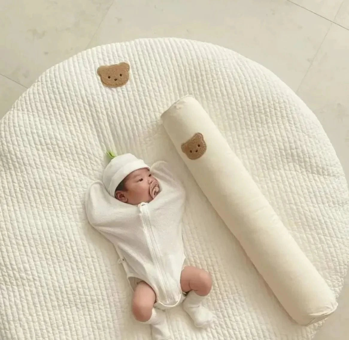 Cosy Snuggles Infant Round Crawling Play Mat