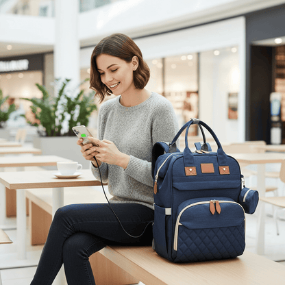 Cosy Snuggles Portable Diaper Changing Backpack