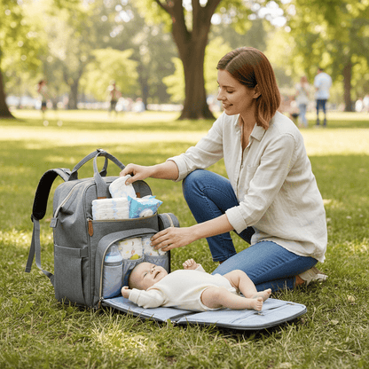Cosy Snuggles Portable Diaper Changing Backpack