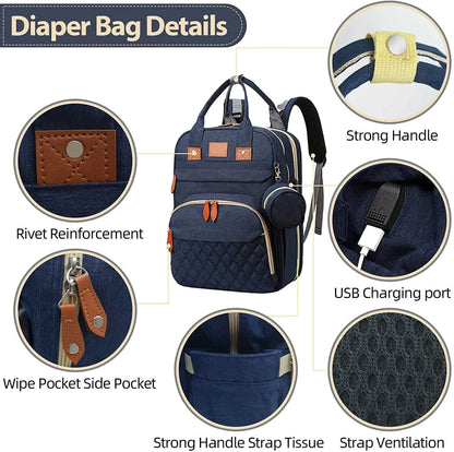Cosy Snuggles Portable Diaper Changing Backpack