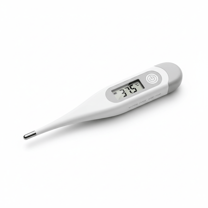 Cosy Snuggles White Compact Electronic Thermometer for Babies