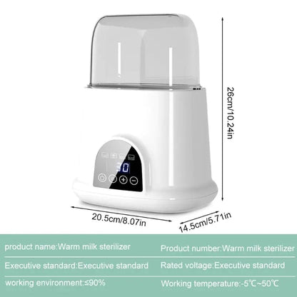 Cosy Snuggles white Smart Thermostat Baby Bottle Heater and Sterilizer